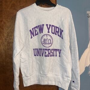 NYU sweater from NYU store